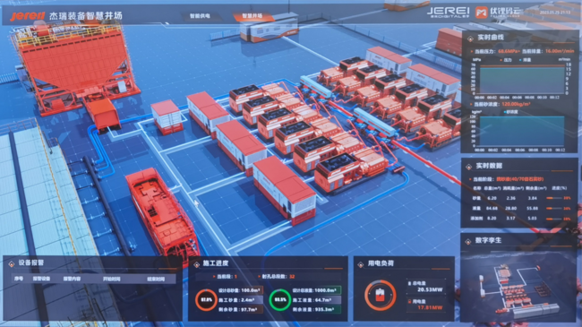 央视报道!捷瑞数字助力智慧井场解决方案亮相CIPPE2023